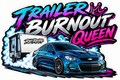 Trailer Burnout Queen sticker